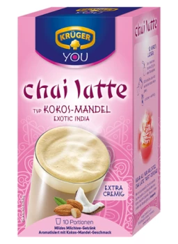 Kruger Chai Latte Kookos ja mandel x10 250g | Multum