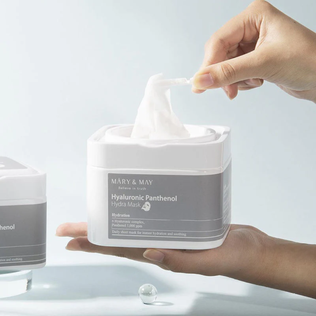MARY&MAY Hyaluronic Panthenol niisutav riidest näomask 30 tk | Multum