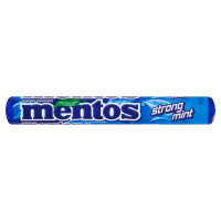 Tugeva piparmündimaitsega Mentos Strong Mint närimiskommid 37,5g | Multum