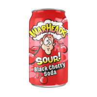 Warheads Sour Black Cherry gaseeritud kirsimaitseline karastusjook 0,355ml | Multum