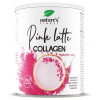 Nature's Finest Pink Collagen Latte segu kollageeni ja vanilje maitsega | Multum