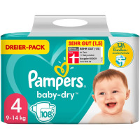 Pampers Baby dry Maxi Pack 4 (9-14Kg) mähkmed 108 tk | Multum