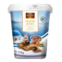 Feiny Biscuits vahvliküpsised šokolaadi, sarapuupähklikreemi täidisega 150g | Multum