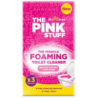 Pink Stuff vahutav WC-poti puhastusvahend - pulber 3x100g | Multum