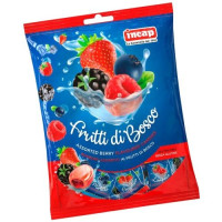 Metsamarja maitsega ja täidisega pulgakommid Incap 200g | Multum