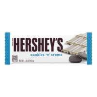 Hershey's Cookies "n" Creme valge šokolaad küpsisetükkidega 43g | Multum