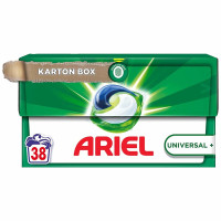 Ariel 3in1 pesukapslid värvilise ja valge pesu jaoks 38 tk | Multum