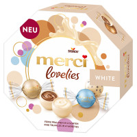 Merci Lovelies valge šokolaadi pralineed 185g | Multum
