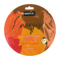 Sence Energize näomask argaaniaõli ja värske lillelõhnaga 1tk (23ml) | Multum