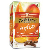 Twinings Infuso puuviljatee apelsini, mango ja kaneeli maitsega 20 pakki, 30g | Multum
