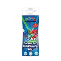 PJ Masks maasikalõhnaline dušigeel ja šampoon 2in1 300ml | Multum