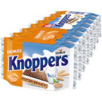 Knoppersi vahvlid maapähklitega 8tk, 200g | Multum