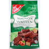 G&G Vahvlid sarapuupähklikreemiga šokolaadiglasuuris 400g | Multum