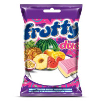 TAYAS Fruity Duo karamellid arbuusi ja troopiliste puuviljade maitsega 200g | Multum