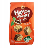 HAPPY WAFER MINIS vahvlid kakaokreemiga 200g | Multum