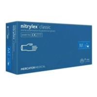 Mercator nitrilex® puudrivabad nitriilkindad, sinine, suurus M 100 tk | Multum