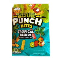 SOUR PUNCH Tropical Blends mesilaste närimiskommid 105g | Multum