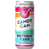 CANDY CAN Birthday Cake limonaad, purgis 330ml | Multum