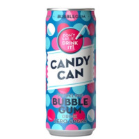 CANDY CAN Bubble Gum limonaad, purgis 330ml | Multum