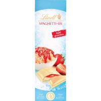 LINDT valge šokolaaditahvel Spaghetti-Eis maitsetäidisega 100g | Multum
