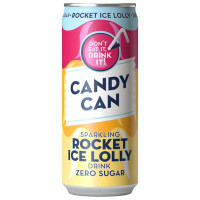 CANDY CAN Rocket Ice Lolly limonaad, purgis 330ml | Multum