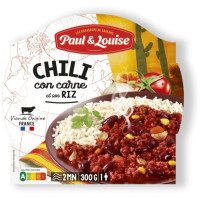 PAUL & LOUISE Chili con carne riisiga 300g | Multum