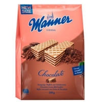 Šokolaadimaitselised vahvlid MANNER 200g | Multum