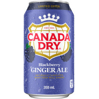 CANADA DRY USA Limonade Blackberry Ginger Ale 355ml | Multum