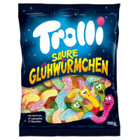 TROLLI Saure Glühwürmchen tarretisekommid 150g | Multum