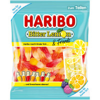 HARIBO mõru sidrun & Sõbrad tarretisekommid 160g | Multum