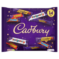 CADBURY piimašokolaaditahvli valik (14) 207g | Multum