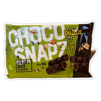 SNAZZLES Choco Snapz vahvlibatoonid sarapuupähklitäidisega 180g | Multum