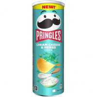 PRINGLES krõpsud toorjuustu ja ürtide maitsega 165g | Multum