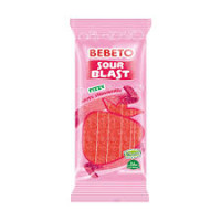 BEBETO Hapu lööklaine Kihisev maasikaželee kommid 180g | Multum