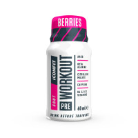 ICONFIT Pre-Workout marjamaitseline jook 60ml | Multum