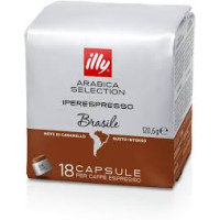 ILLY Iperespresso must kohv, Brasiilia kapslid (18) 120.6g | Multum