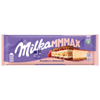 MILKA maasika juustukoogi šokolaaditahvel 300g | Multum