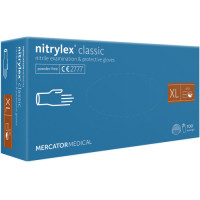 Mercator nitrylex® nitriilkindad ilma puudrita, sinine, XL suurus 100tk | Multum
