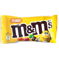 M&M's šokolaadidražee maapähklitega 45g | Multum