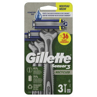 GILLETTE Sensor3 ühekordsed pardlid 3tk | Multum