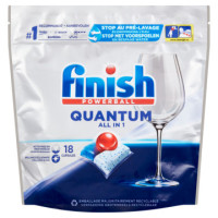 FINISH Powerball Quantum Allin1 nõudepesukapslid 18tk | Multum