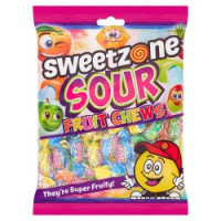 SWEETZONE Sour Fruit Chews Chews Chews Chews Komm 180g | Multum