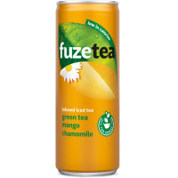 FUZE TEA Mango kummeli roheline jäätee, purk 330ml | Multum