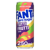 FANTA Zero Tutti Frutti, purk 250ml | Multum