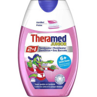 THERAMED 2in1 Junior maasikamaitseline hambapasta (alates 6+ aastast) 75ml | Multum