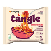 SAMYANG Tangle Chunk tomatipasta nuudlid 105g | Multum