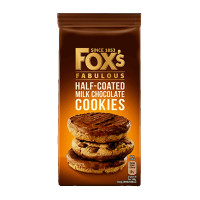 FOX'S Half Coated piimašokolaadiküpsised 175g | Multum