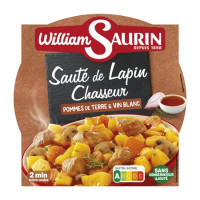 WILLIAM SAURIN Peakoka küülikuhautis valge veini kastmes, roog, 300g | Multum