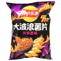 LAY'S MAXX RIDGET Korea vürtsikad kananuudlid maitsekrõpsud 70g | Multum