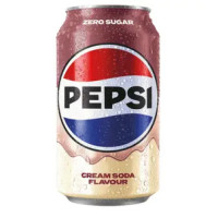 PEPSI Cream Soda Zero, konserveeritud 330ml | Multum